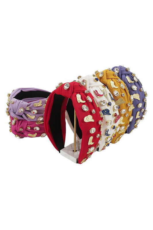 Keep Calm And Cowgirl On Headband