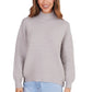 She Stuns In Solids Sweater