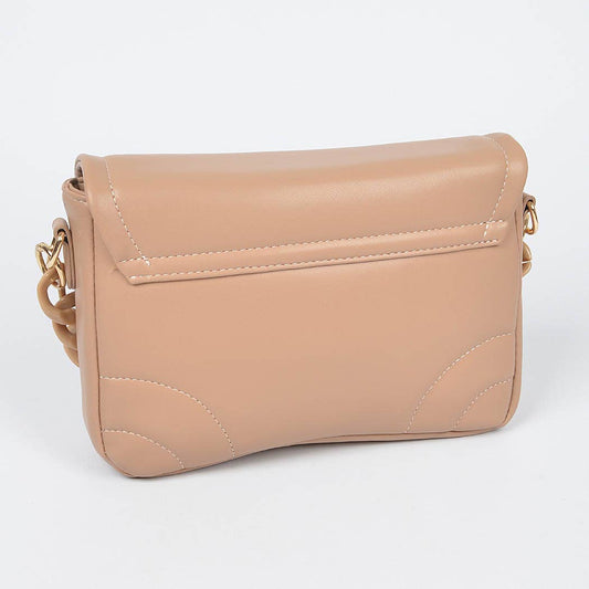 The Addie Flap Bag: Red