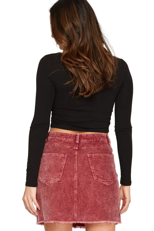 The Perfect Fit Brick Skirt