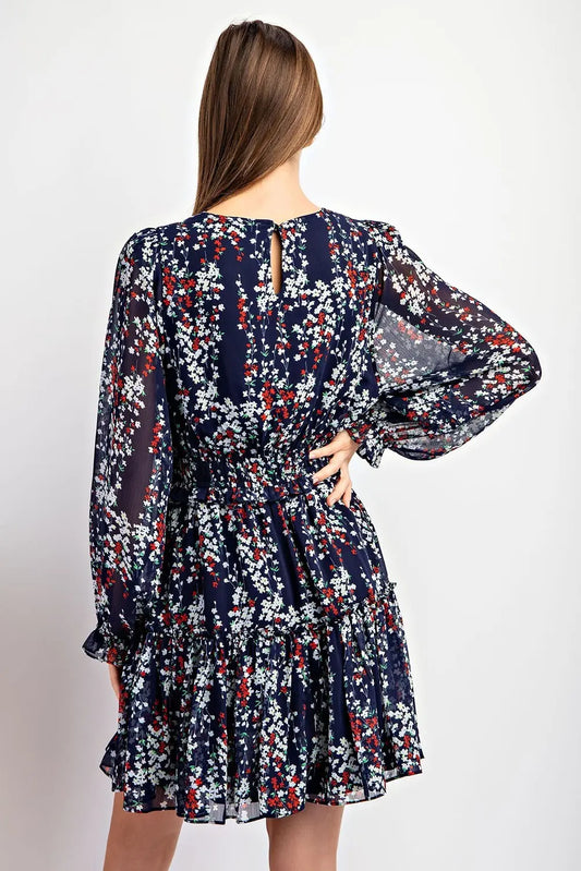 Sweet Nothings Navy Dress