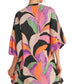 Satin Luxe Printed Mix Dress