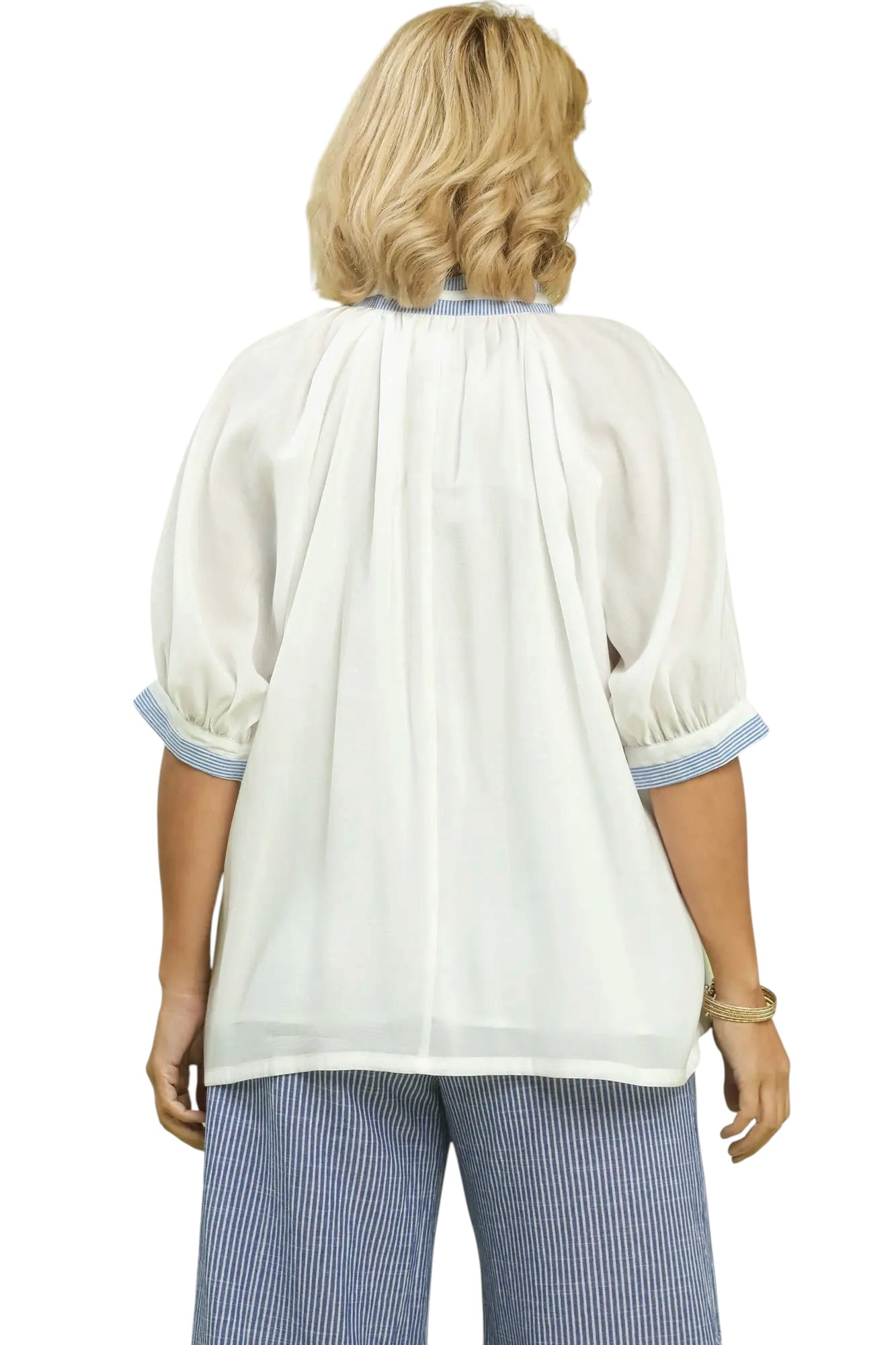(P) Contemporary Puff Sleeve Top