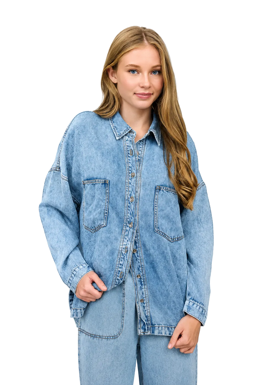 The Odessa Night Denim Top