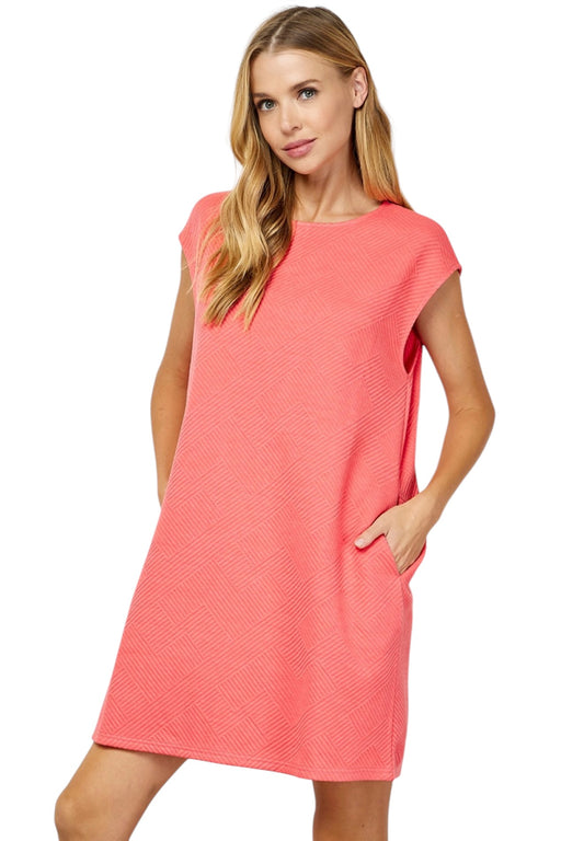 Kendal Coral Summer Dress
