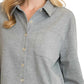 Close To The Heart Grey Top