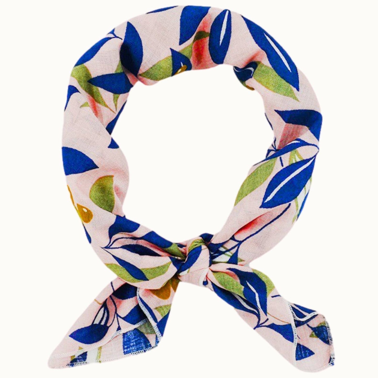 Chic Neckerchief: Cobalt Blue Mix
