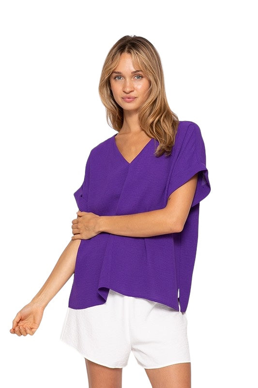 Purple: Want It All Basic Top