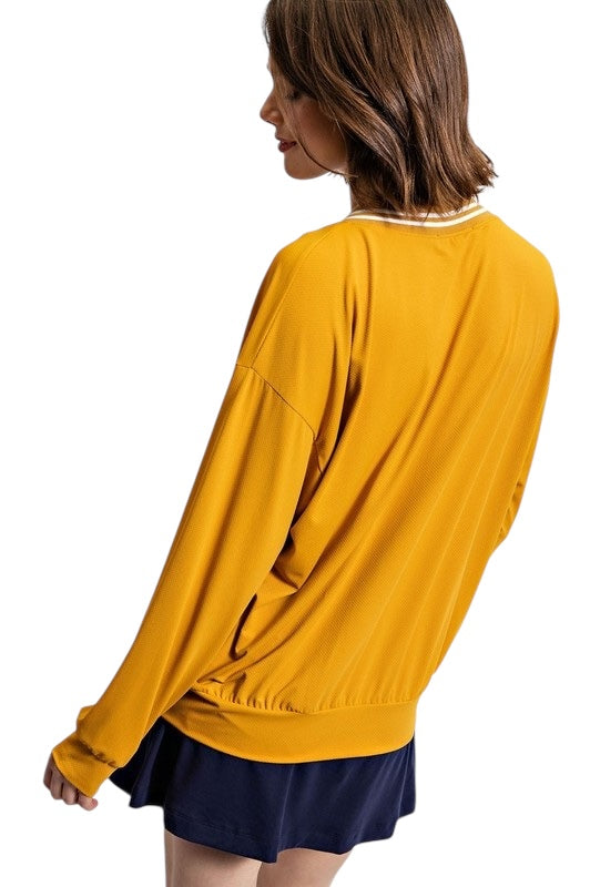 Your Only Limit Is You Mustard Sweatshirt
