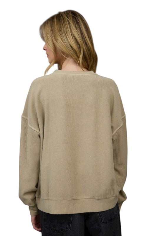 Tan: Choosing Texas Sweater