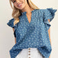 Sweet Denim Moments Top