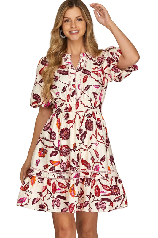 Always With You Magenta Dress