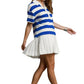 Effortless Cobalt Polo Dress