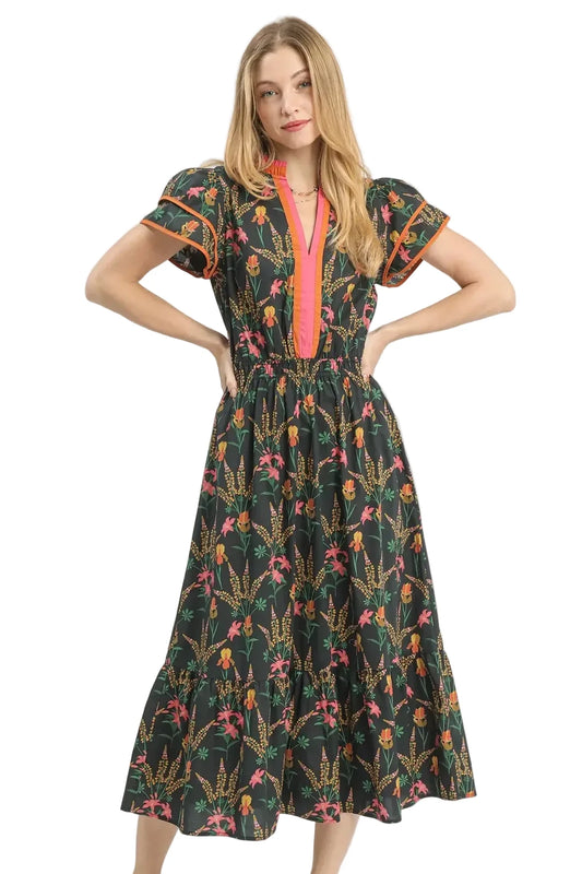 Study Hall Floral Dress