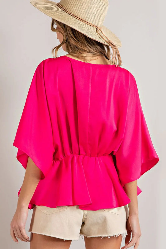 She’s Electric Pink Top