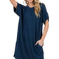 Warm Breezes Navy Dress