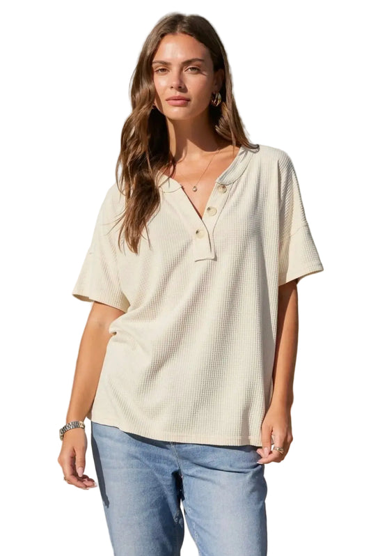 Oat Milk Comfort Top