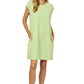 Lila Matcha Summer Dress