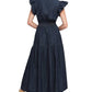 Whispering Wonders Denim Dress