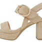 The Tiffany Raffia Heel