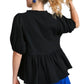 Something Extra Embroidered Top