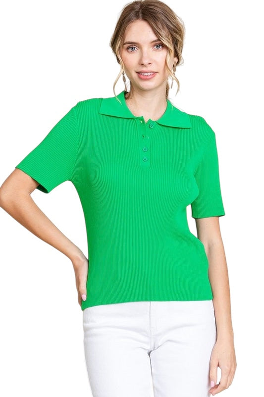 Daily Delight Green Top