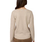 Please Tell Me Cream Sweater
