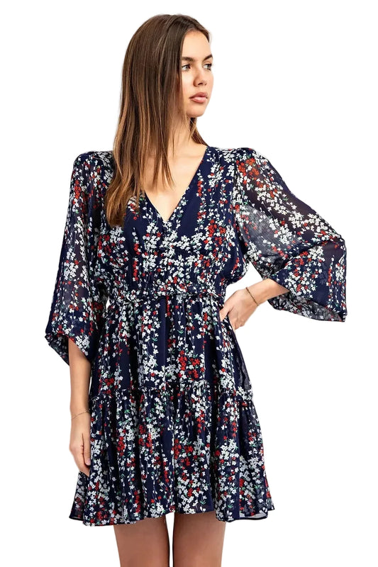 Sweet Nothings Navy Dress