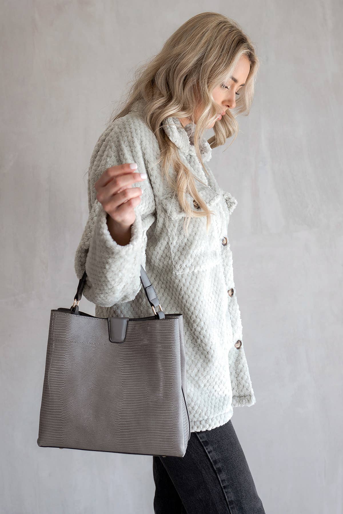 Tandi Grey Handbag