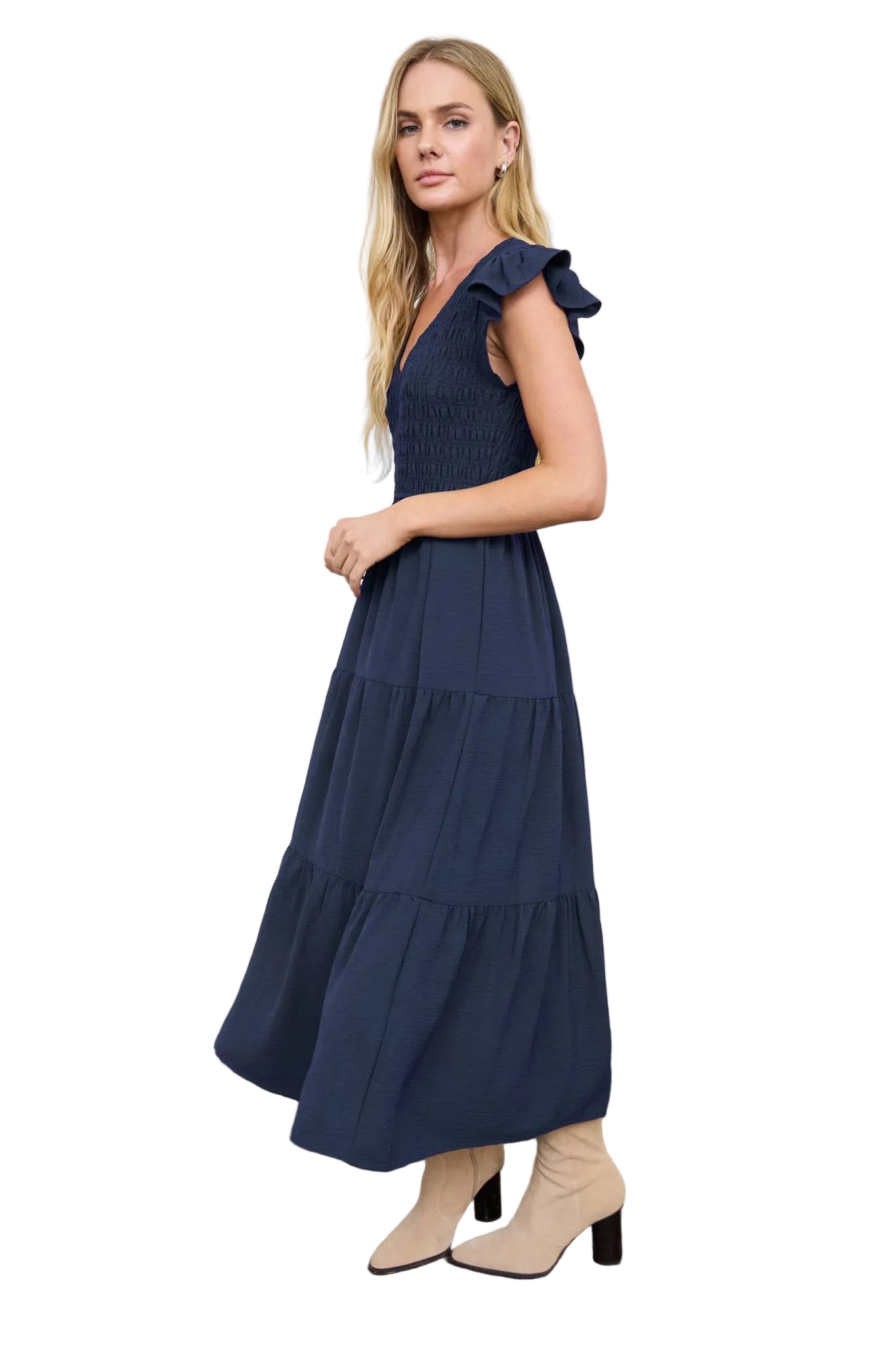 Ready To Dance Navy Dress