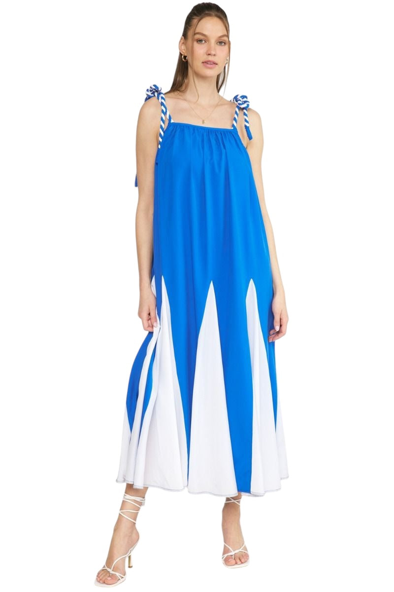Coastline Cruise Cobalt Dress