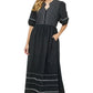 All In The Detail Black Dress