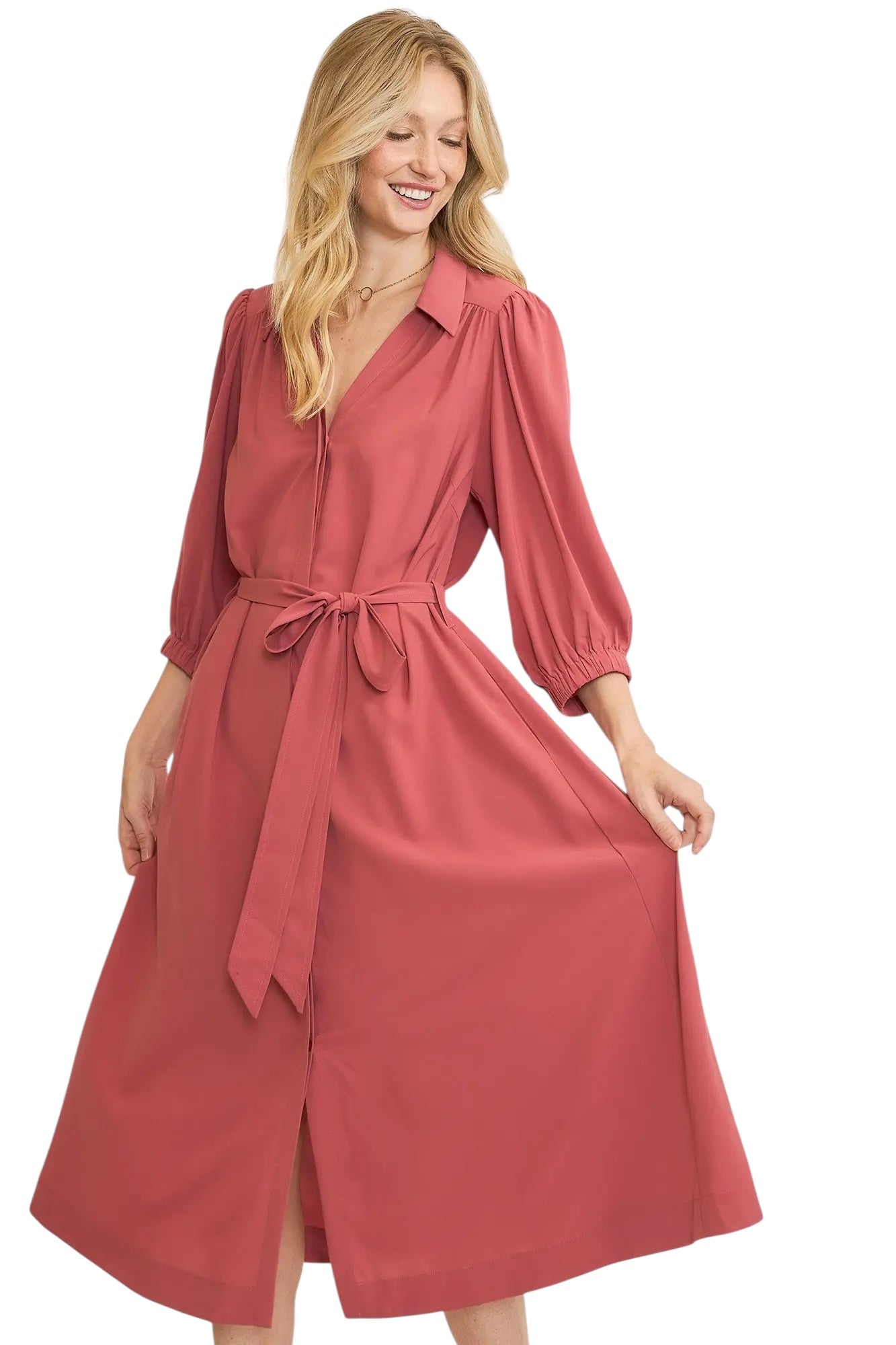 Thinking It Through Rose Dress