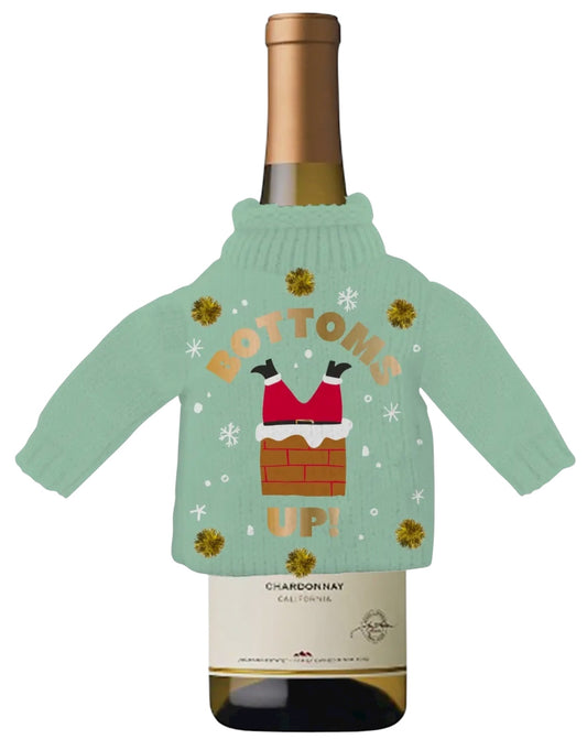 Bottoms Up: Wine Bottle Sweater
