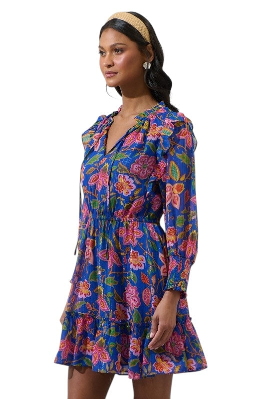 Playful Beauty Cobalt Dress