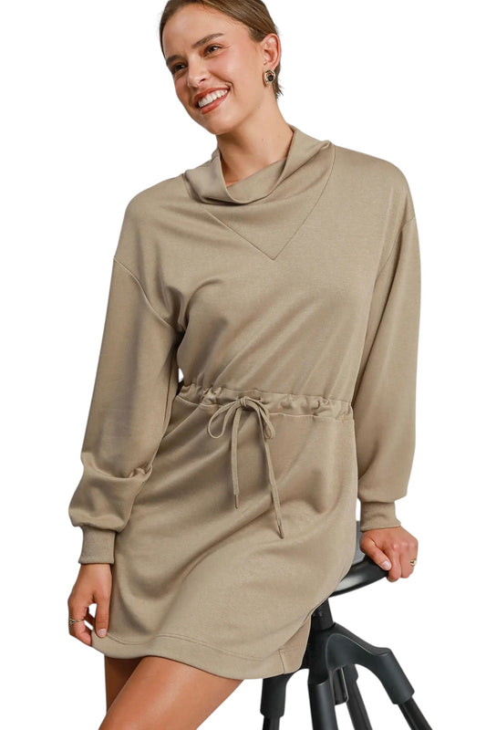 Running On A Prayer Tan Dress