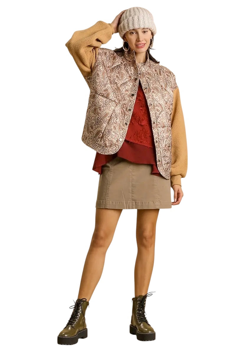 Bold And Beautiful Printed Jacket