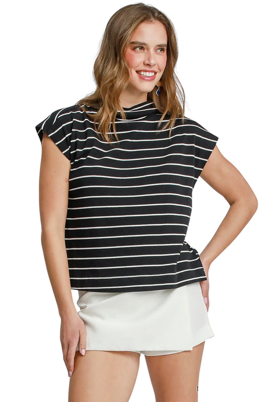 Read Between The Lines Black Top