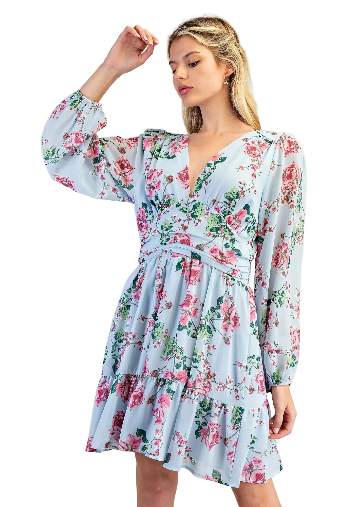 Give In To Me Floral Dress