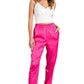 Summer Girl Pink Satin Pant