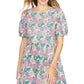 Chic Floral Mix Mini Dress