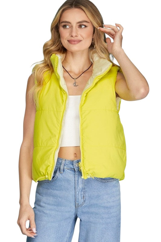 Let's Brighten Them Up Lemon Vest