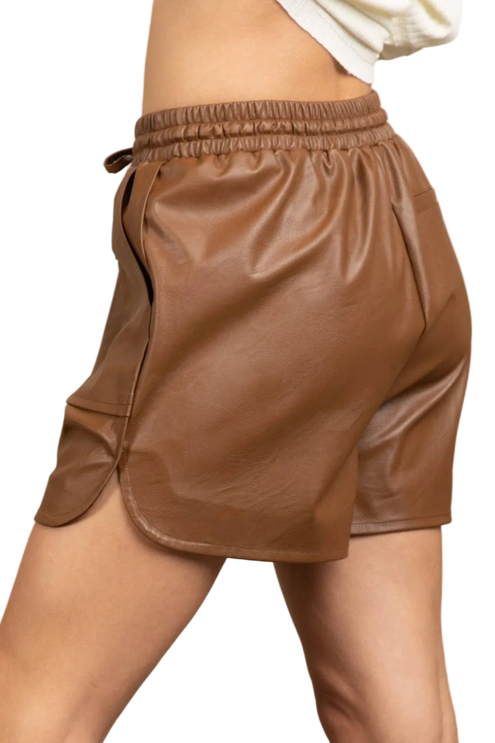 Work It Sister Brown Shorts