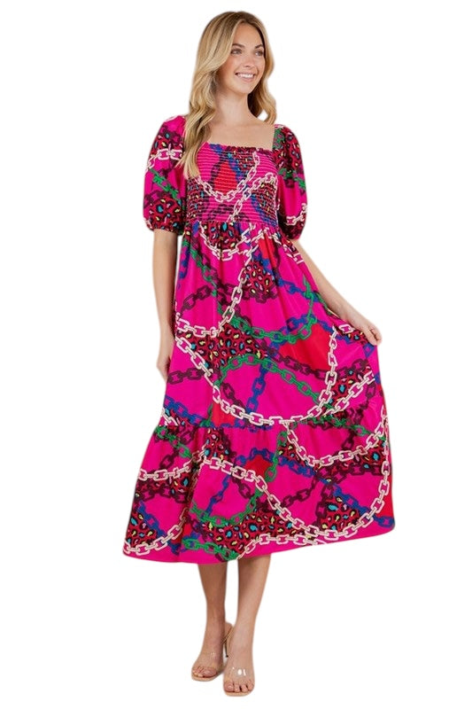 Live The Best Life Smocked Dress