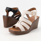 The Hanna Cream Wedge