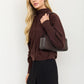 Back In Big Spring Brown Cardigan