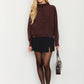 Back In Big Spring Brown Cardigan