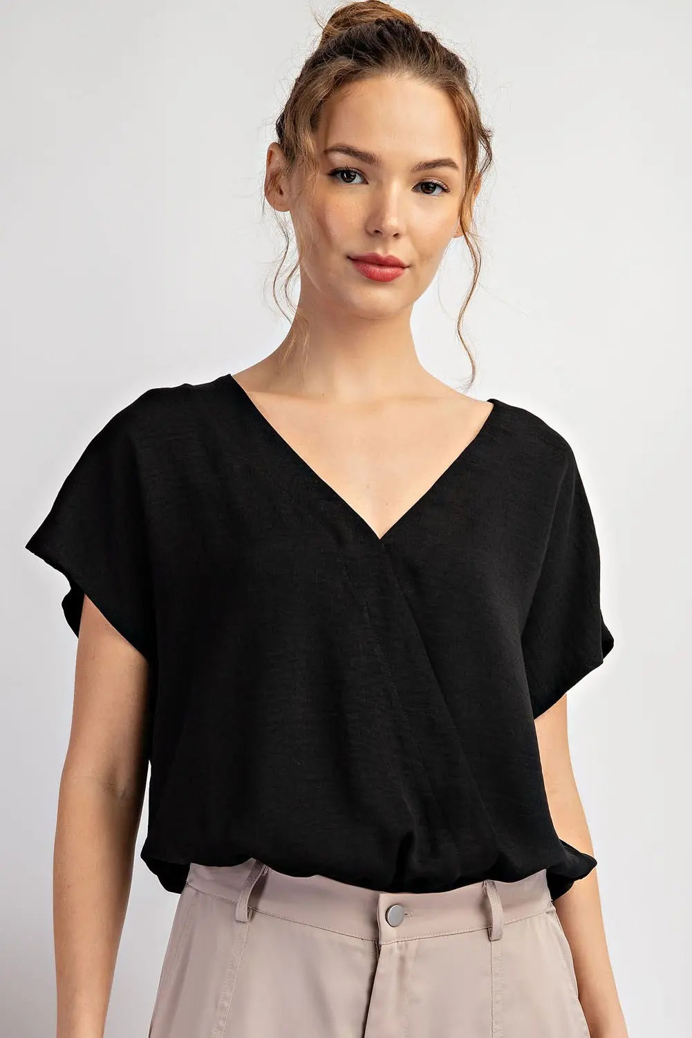 Simply Sleek Black Office Top