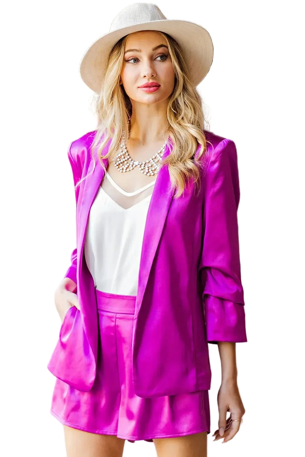 Pretty In Pink Blazer