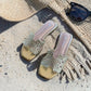 The Gladys Gold Sandal